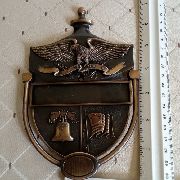 DOOR KNOCKER, PATRIOTIC, BICENTENNIAL ,VINTAGE - Picture 4 of 5